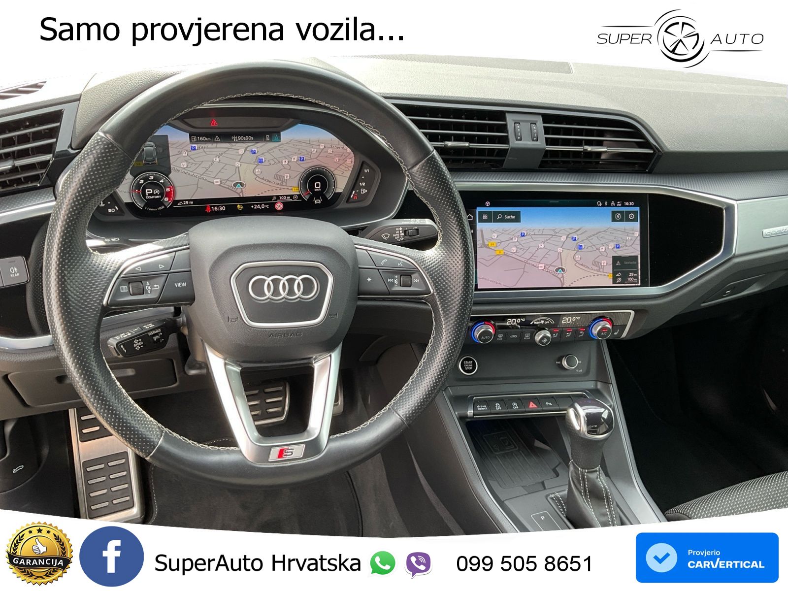 Audi Q3 40 TDI (200 KS) quattro S tronic S line LED+GR SJED+ACC