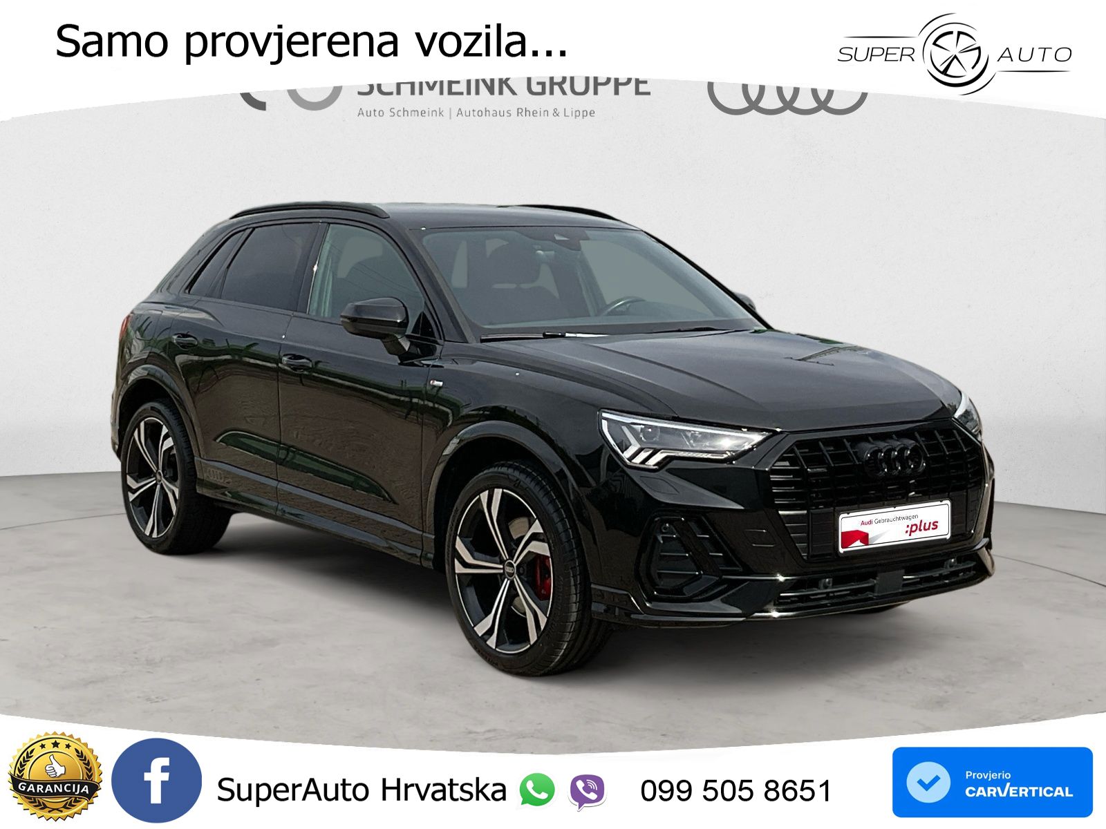 Audi Q3 40 TDI (200 KS) quattro S tronic S line LED+GR SJED+ACC