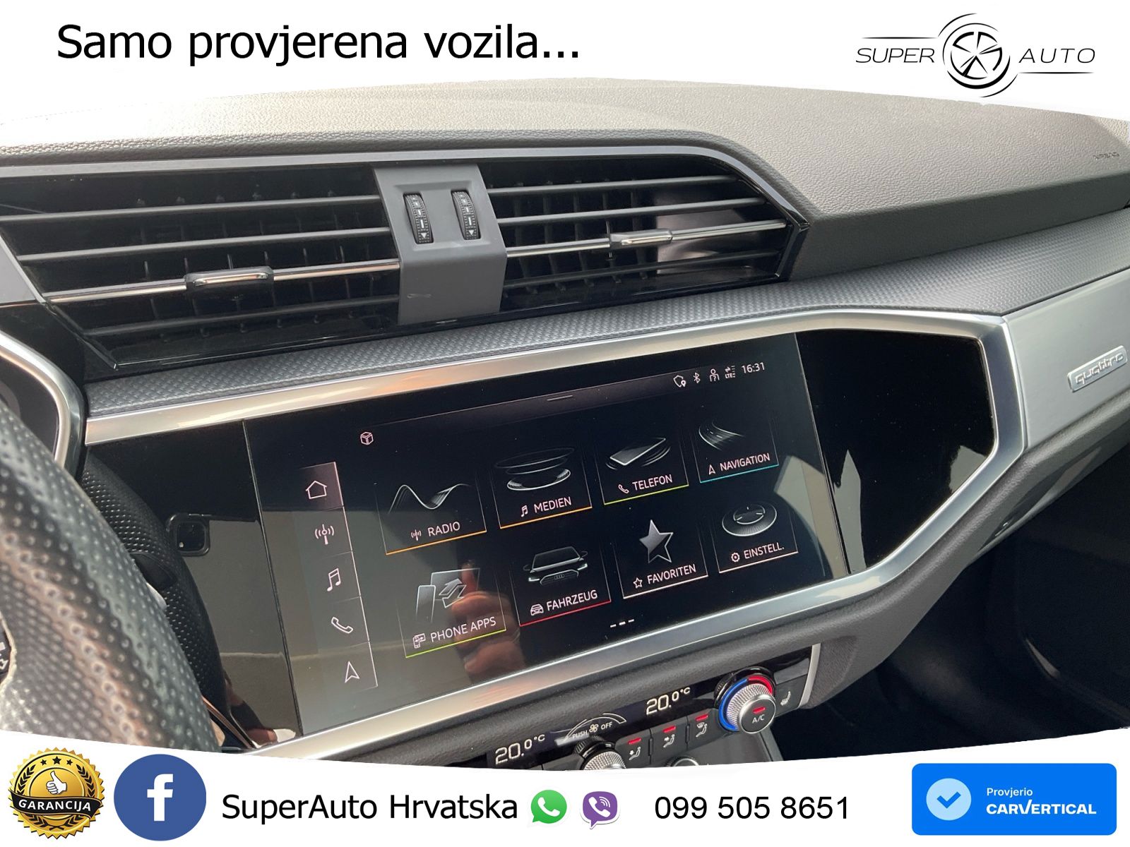 Audi Q3 40 TDI (200 KS) quattro S tronic S line LED+GR SJED+ACC