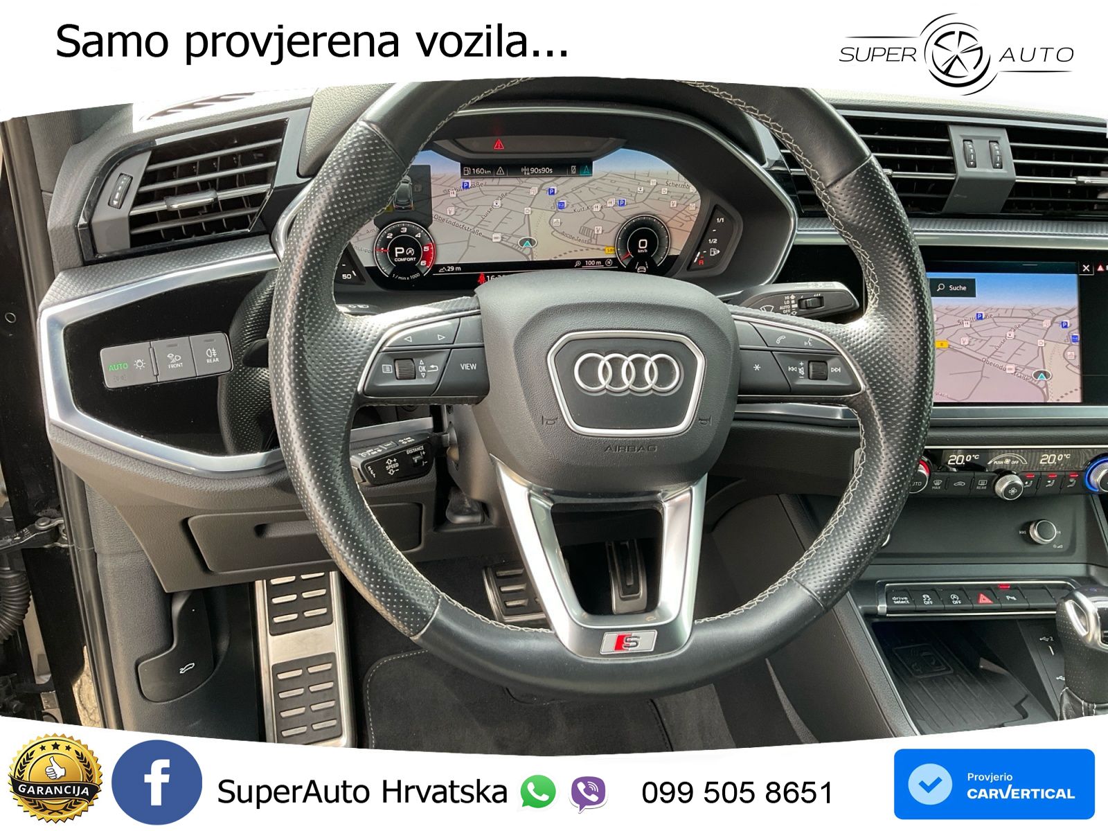 Audi Q3 40 TDI (200 KS) quattro S tronic S line LED+GR SJED+ACC