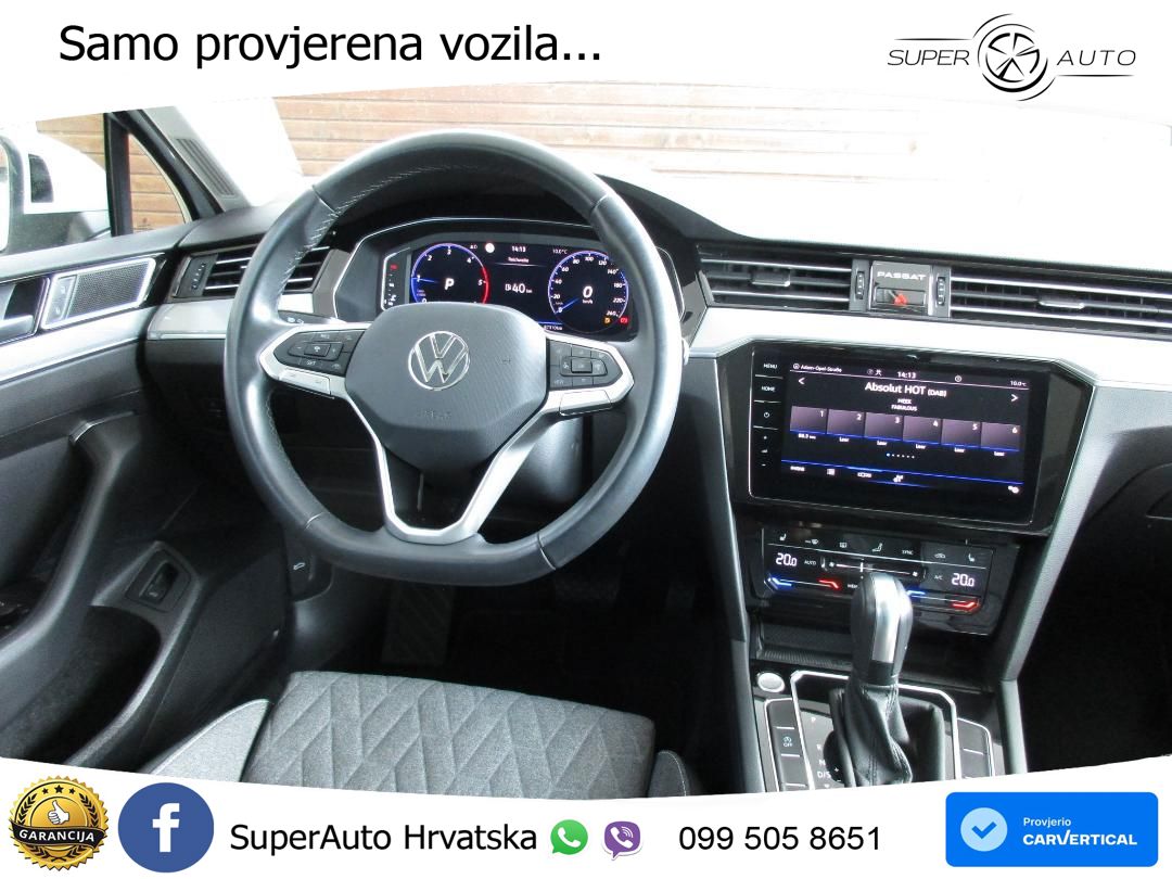 Volkswagen Passat Variant 2.0 TDI (150 KS) DSG Business LED+GR SJED+ACC