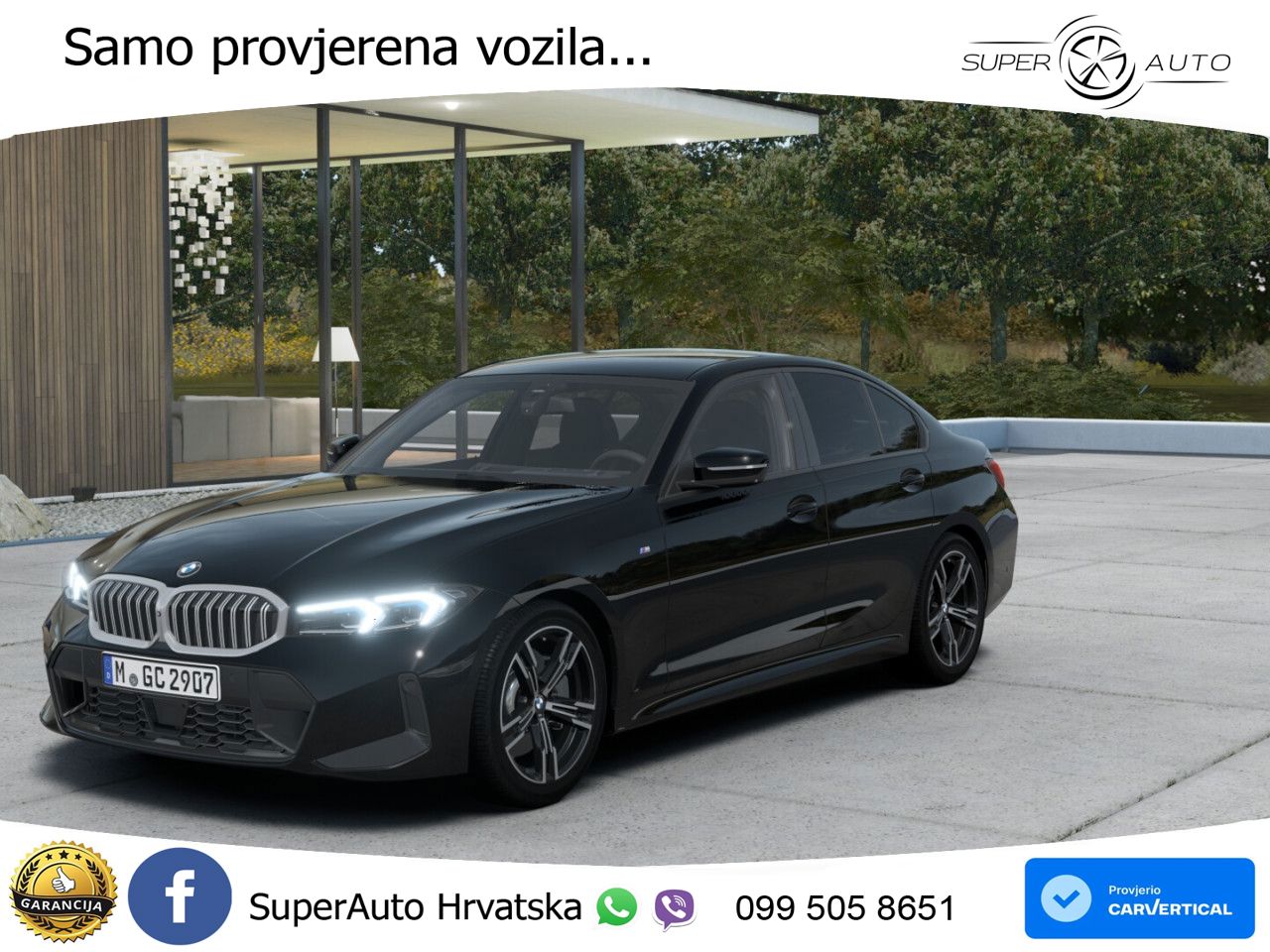 BMW 320i (184 KS) Steptronic M Sport LED+GR SJED+ACC