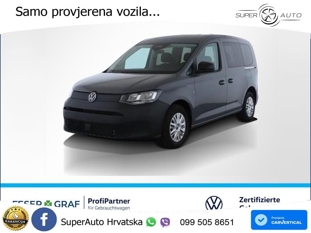 Volkswagen Caddy 2.0 TDI 5Sitze Rückfahrkamera PDC Sitzheiz 102 KS