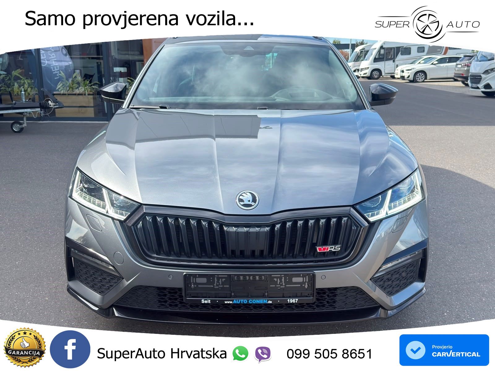 Škoda Octavia Combi RS 2.0 TDI (200 KS) 4x4 DSG LED+GR SJED+ACC