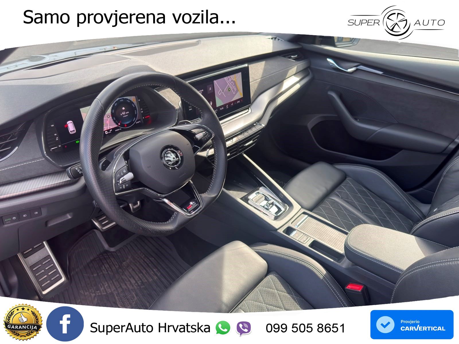 Škoda Octavia Combi RS 2.0 TDI (200 KS) 4x4 DSG LED+GR SJED+ACC