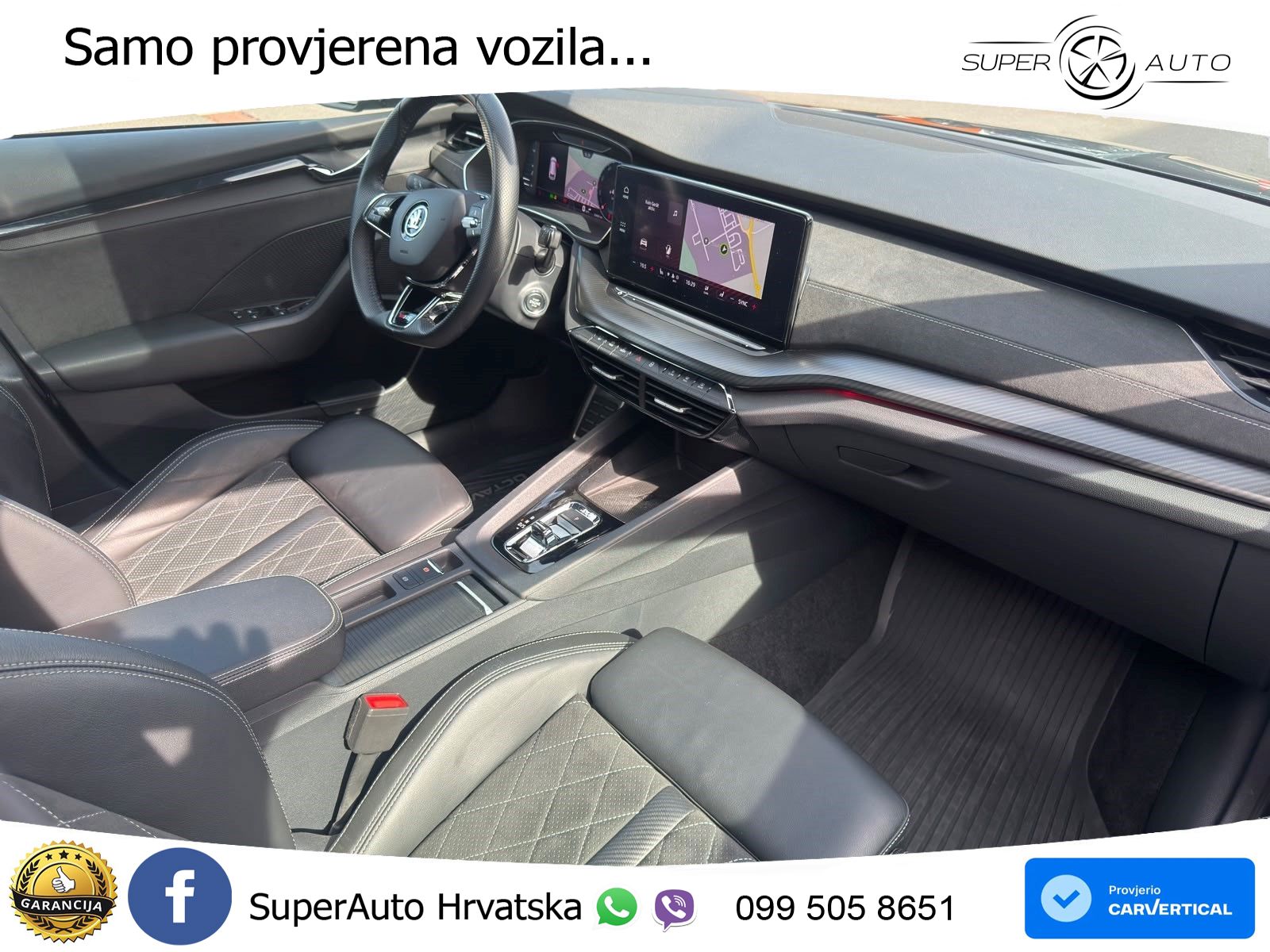 Škoda Octavia Combi RS 2.0 TDI (200 KS) 4x4 DSG LED+GR SJED+ACC