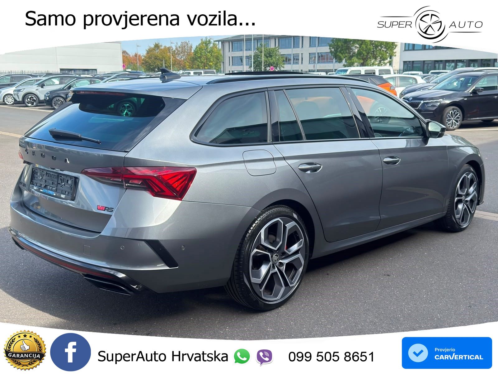 Škoda Octavia Combi RS 2.0 TDI (200 KS) 4x4 DSG LED+GR SJED+ACC