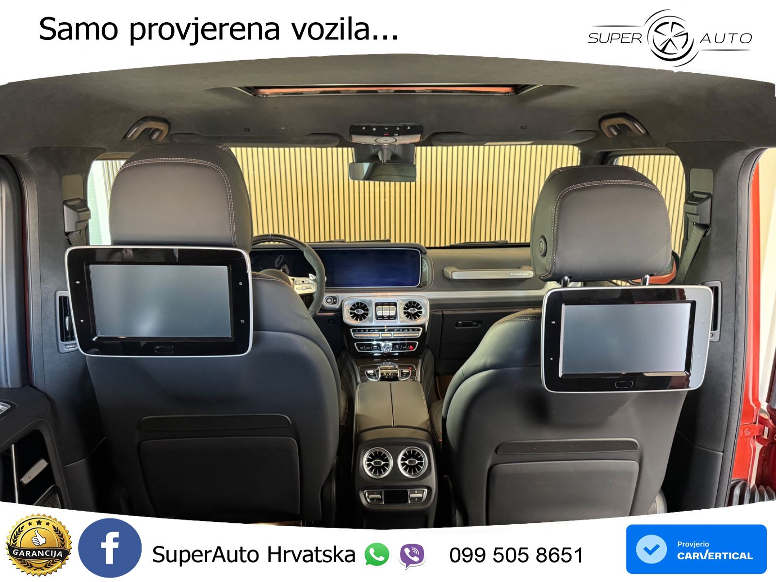 Mercedes AMG G 63 Long V8 (585 KS) 4MATIC 9G-TRONIC AMG SPEEDSHIFT TCT Superior LED+GR SJED+ACC