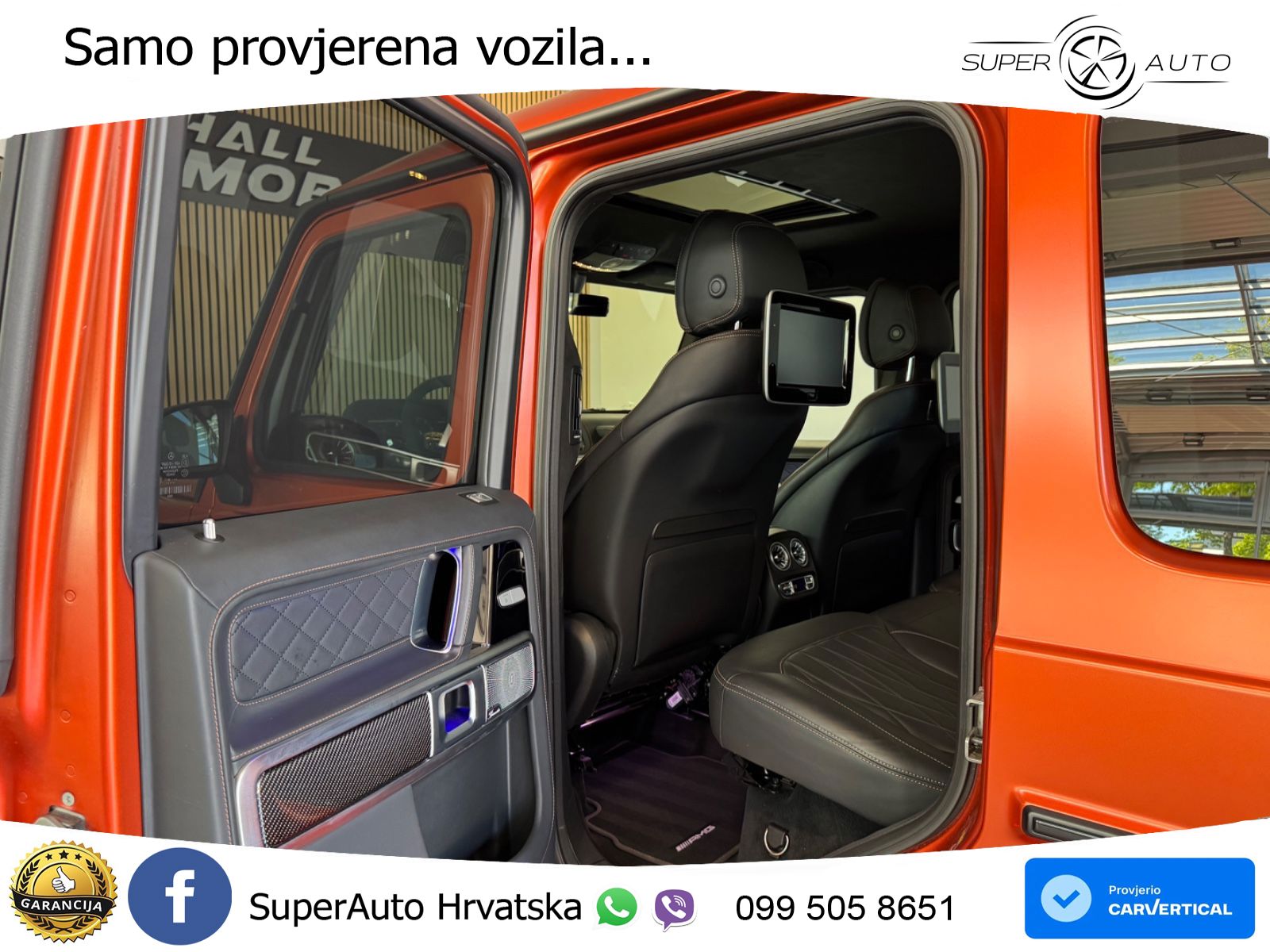 Mercedes AMG G 63 Long V8 (585 KS) 4MATIC 9G-TRONIC AMG SPEEDSHIFT TCT Superior LED+GR SJED+ACC
