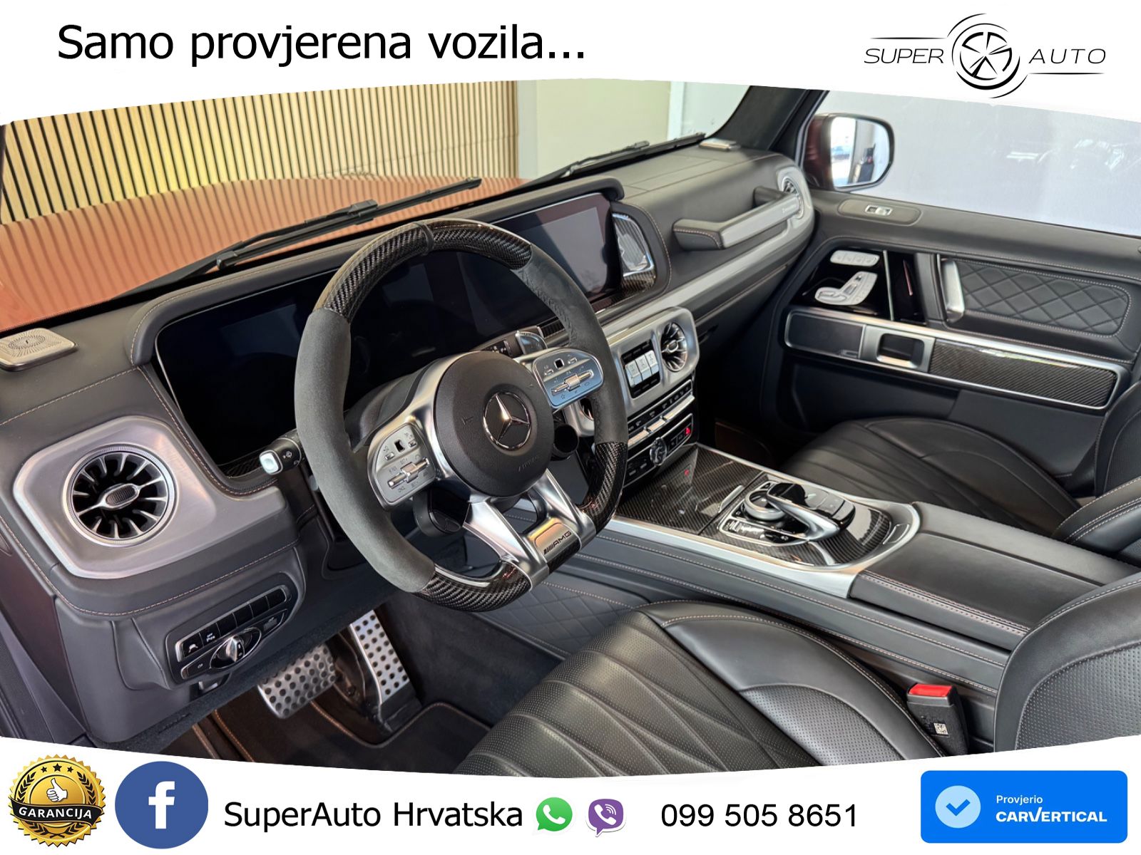Mercedes AMG G 63 Long V8 (585 KS) 4MATIC 9G-TRONIC AMG SPEEDSHIFT TCT Superior LED+GR SJED+ACC