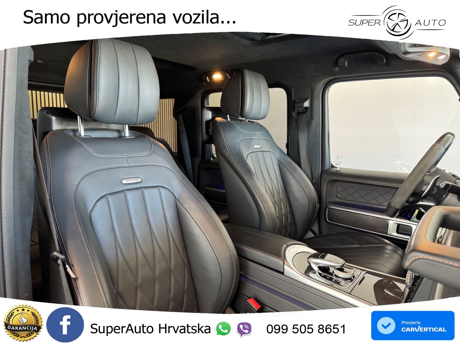 Mercedes AMG G 63 Long V8 (585 KS) 4MATIC 9G-TRONIC AMG SPEEDSHIFT TCT Superior LED+GR SJED+ACC