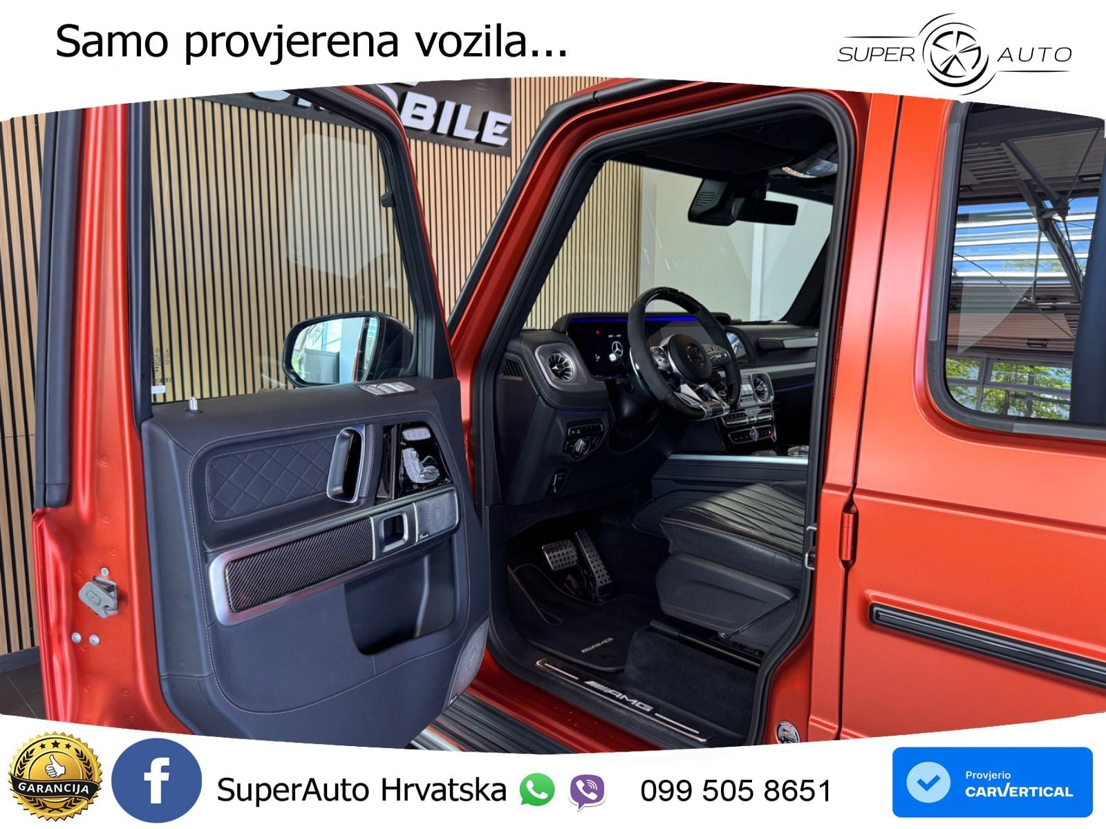 Mercedes AMG G 63 Long V8 (585 KS) 4MATIC 9G-TRONIC AMG SPEEDSHIFT TCT Superior LED+GR SJED+ACC