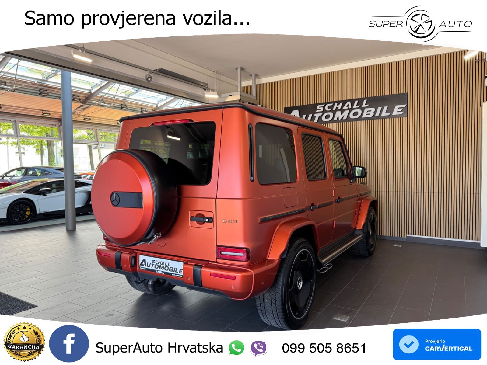Mercedes AMG G 63 Long V8 (585 KS) 4MATIC 9G-TRONIC AMG SPEEDSHIFT TCT Superior LED+GR SJED+ACC