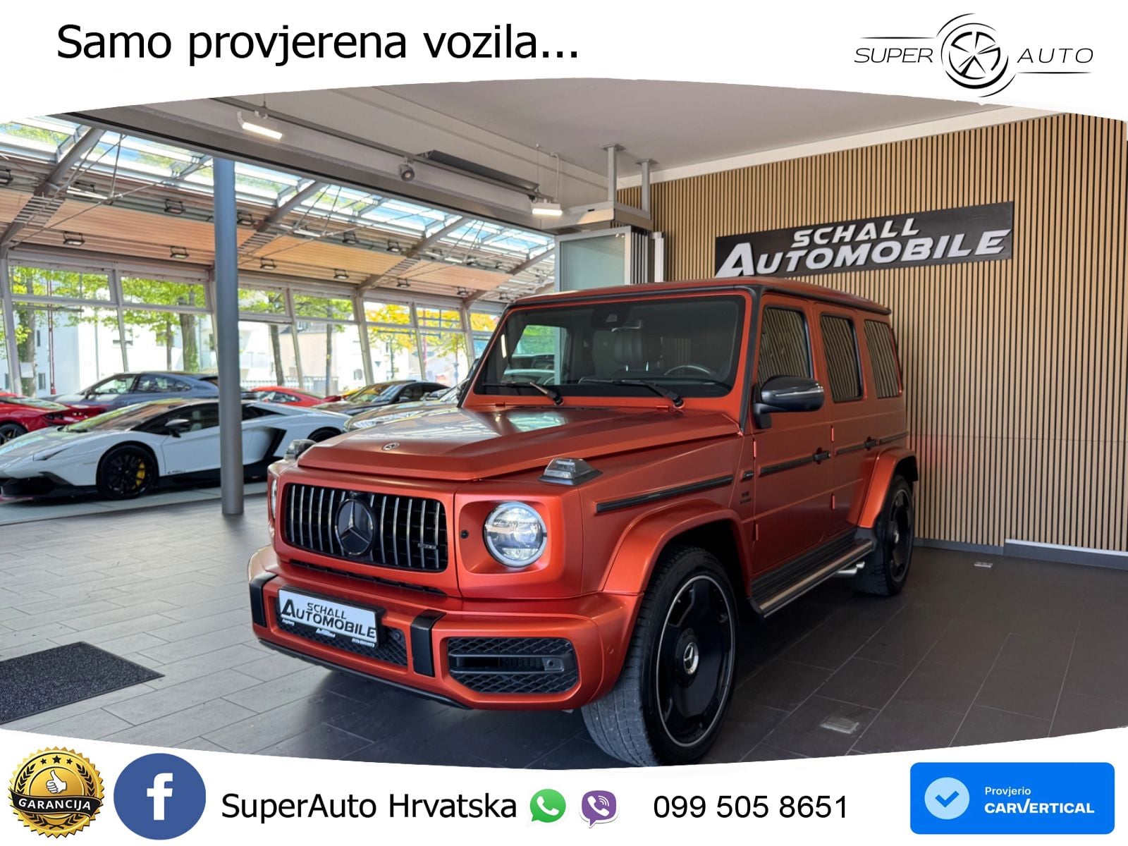 Mercedes AMG G 63 Long V8 (585 KS) 4MATIC 9G-TRONIC AMG SPEEDSHIFT TCT Superior LED+GR SJED+ACC