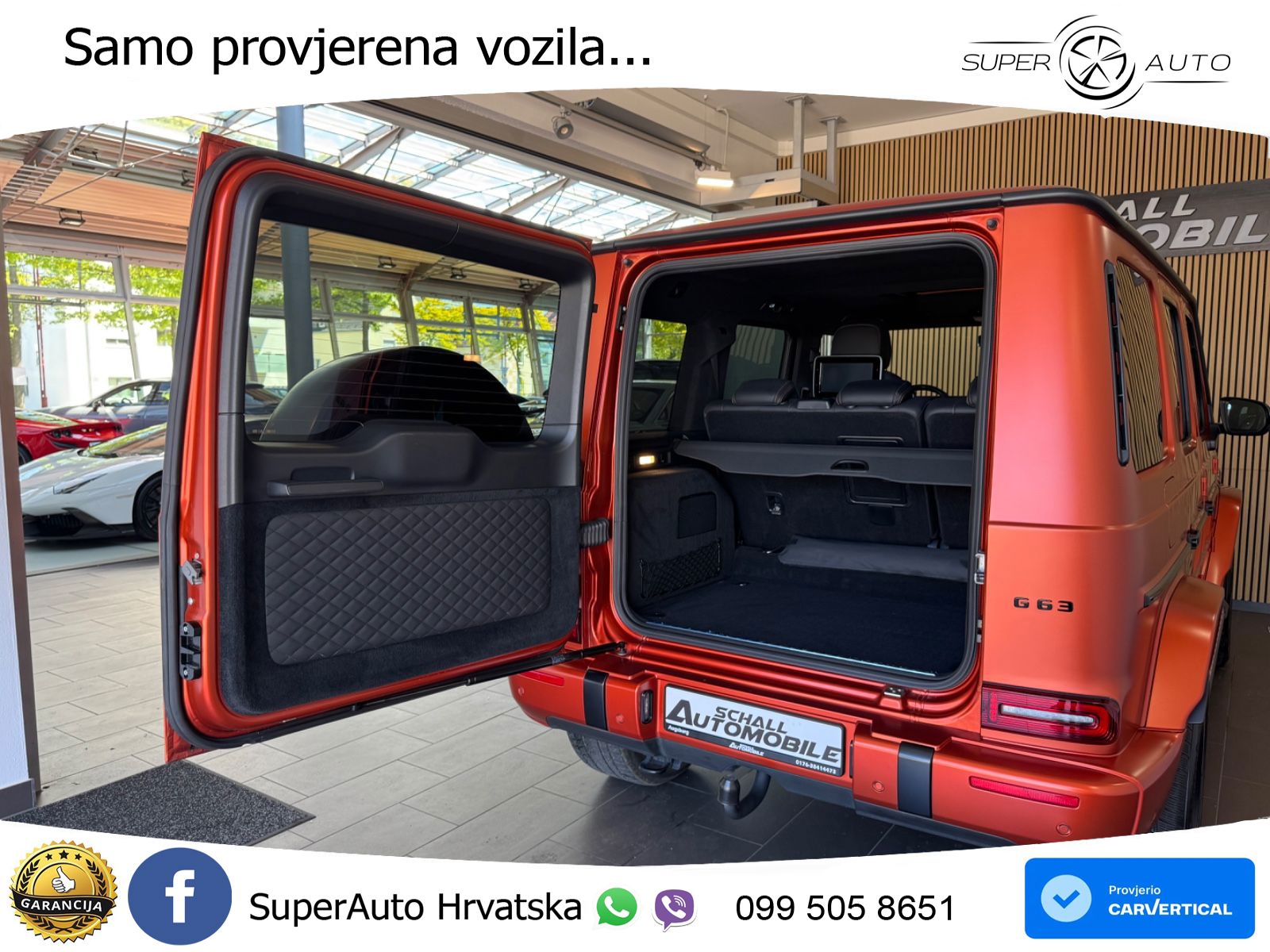 Mercedes AMG G 63 Long V8 (585 KS) 4MATIC 9G-TRONIC AMG SPEEDSHIFT TCT Superior LED+GR SJED+ACC