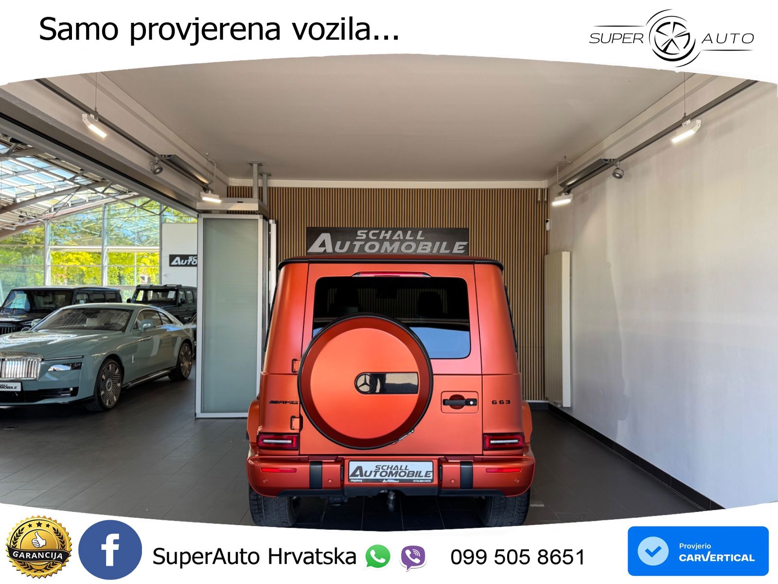 Mercedes AMG G 63 Long V8 (585 KS) 4MATIC 9G-TRONIC AMG SPEEDSHIFT TCT Superior LED+GR SJED+ACC