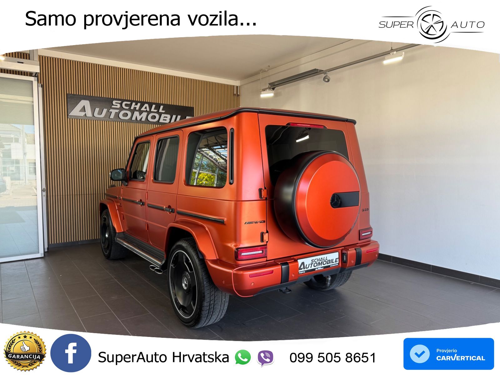 Mercedes AMG G 63 Long V8 (585 KS) 4MATIC 9G-TRONIC AMG SPEEDSHIFT TCT Superior LED+GR SJED+ACC