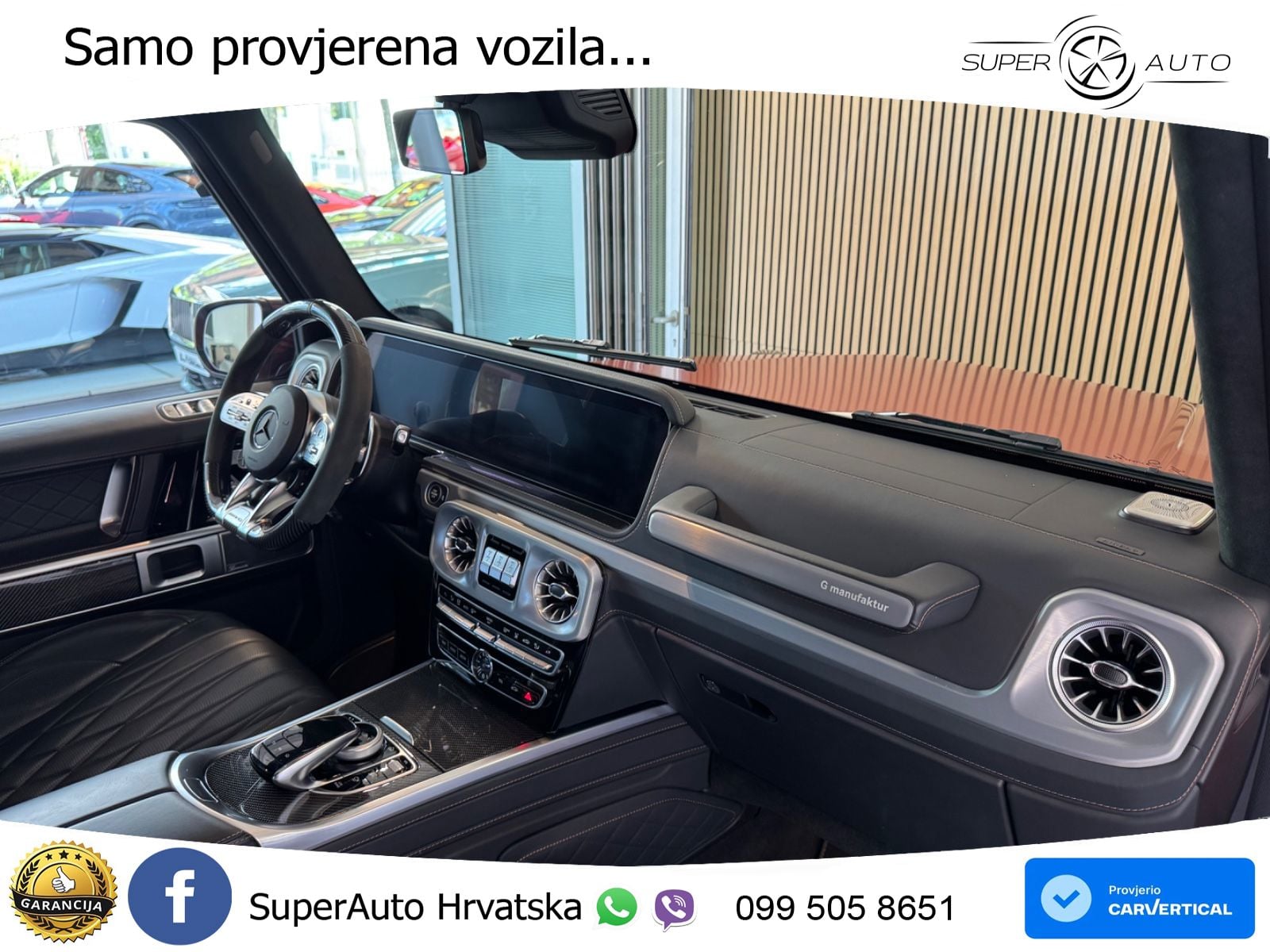 Mercedes AMG G 63 Long V8 (585 KS) 4MATIC 9G-TRONIC AMG SPEEDSHIFT TCT Superior LED+GR SJED+ACC