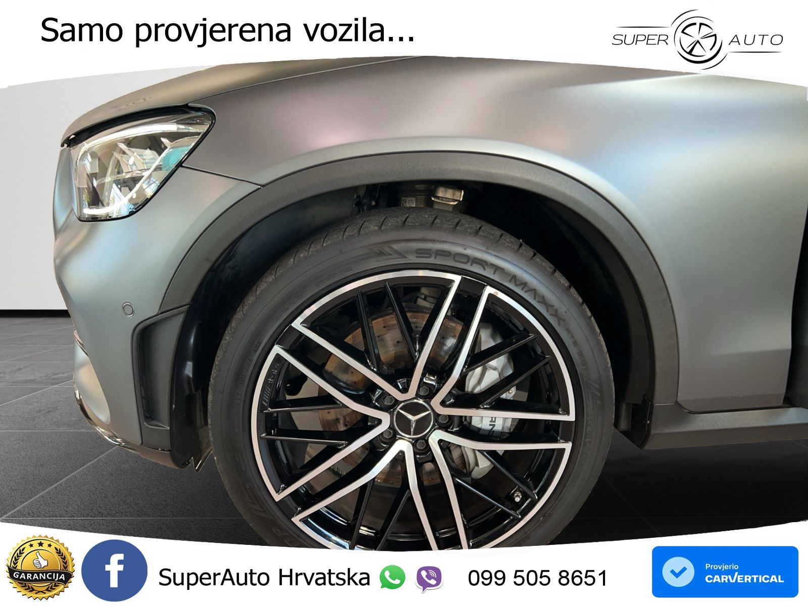 Mercedes AMG GLC 43 V6 (390 KS) 4MATIC TCT ACC+HEAD+4xGR SJED+360+PANO