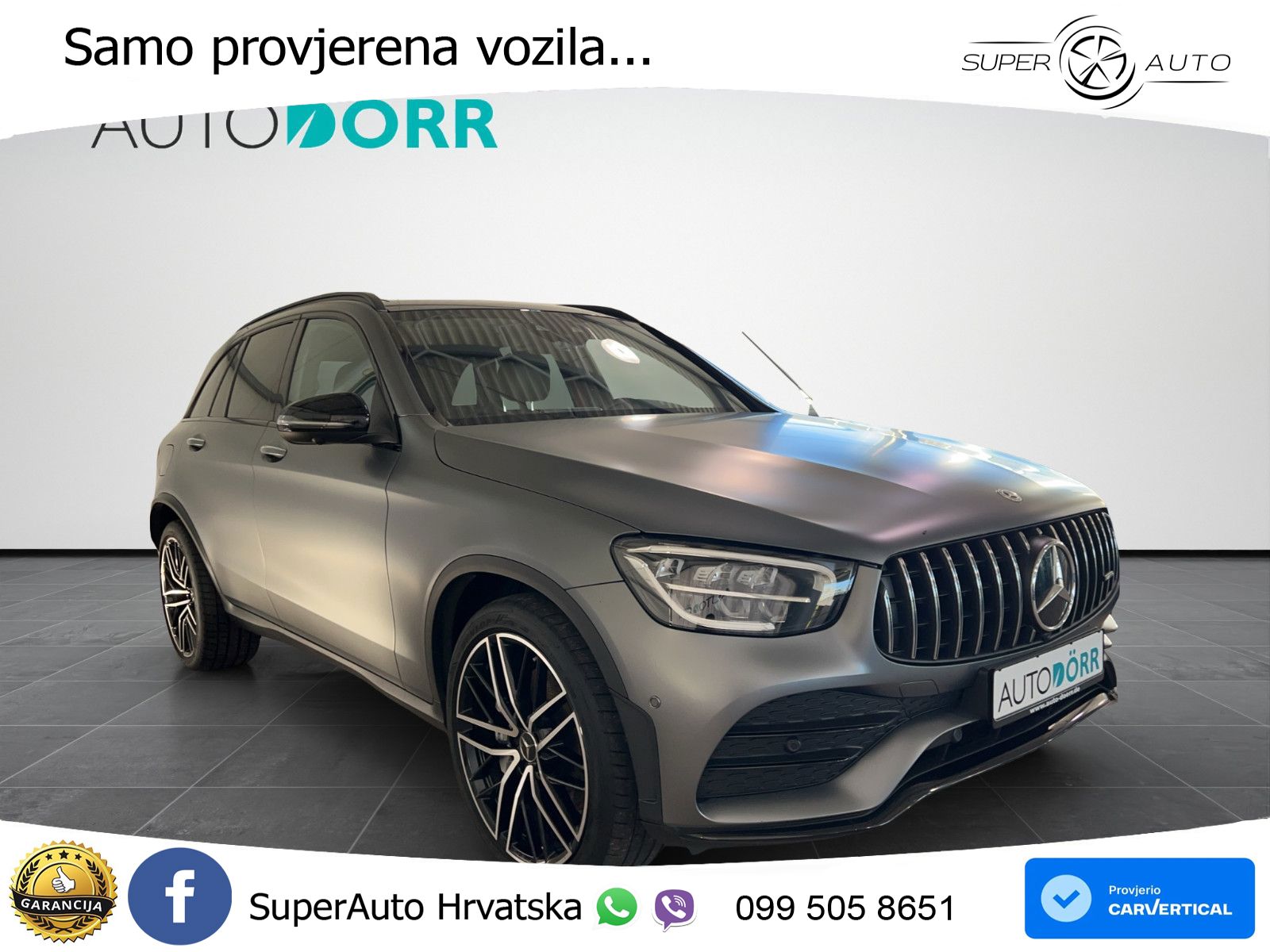 Mercedes AMG GLC 43 V6 (390 KS) 4MATIC TCT ACC+HEAD+4xGR SJED+360+PANO