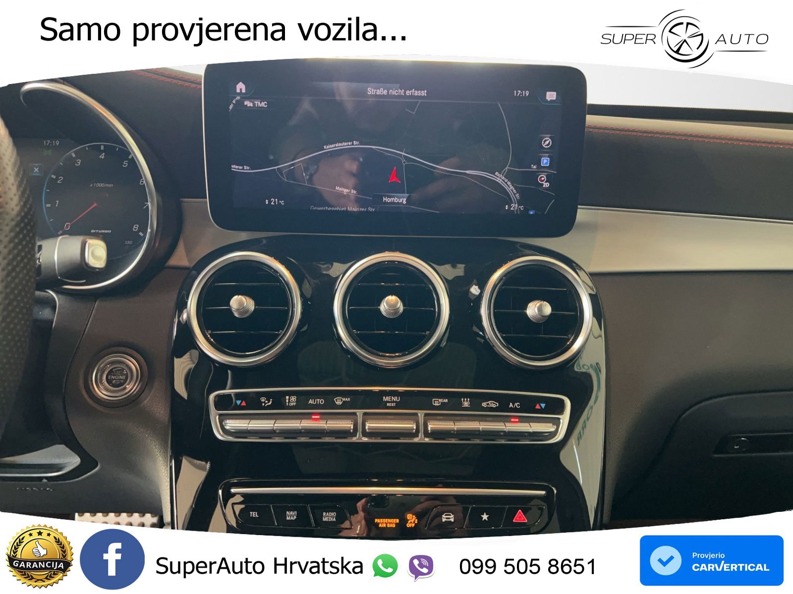 Mercedes AMG GLC 43 V6 (390 KS) 4MATIC TCT ACC+HEAD+4xGR SJED+360+PANO