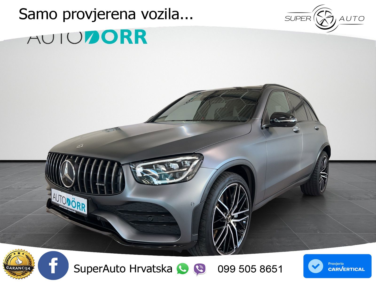 Mercedes AMG GLC 43 V6 (390 KS) 4MATIC TCT ACC+HEAD+4xGR SJED+360+PANO
