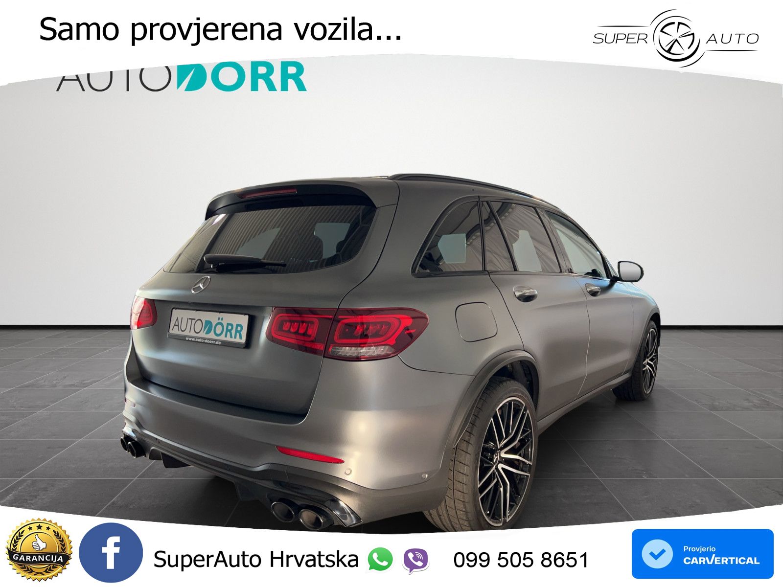 Mercedes AMG GLC 43 V6 (390 KS) 4MATIC TCT ACC+HEAD+4xGR SJED+360+PANO