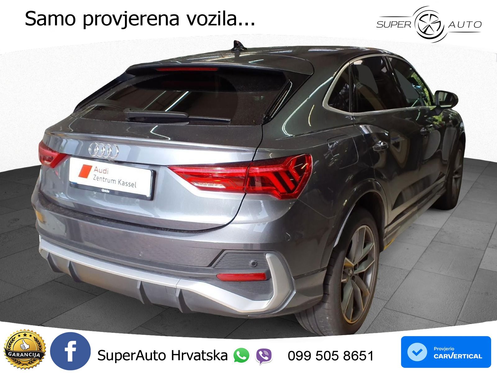 Audi Q3 II Sportback 35 TFSI (150 KS) S tronic S line LED+GR SJED+ACC
