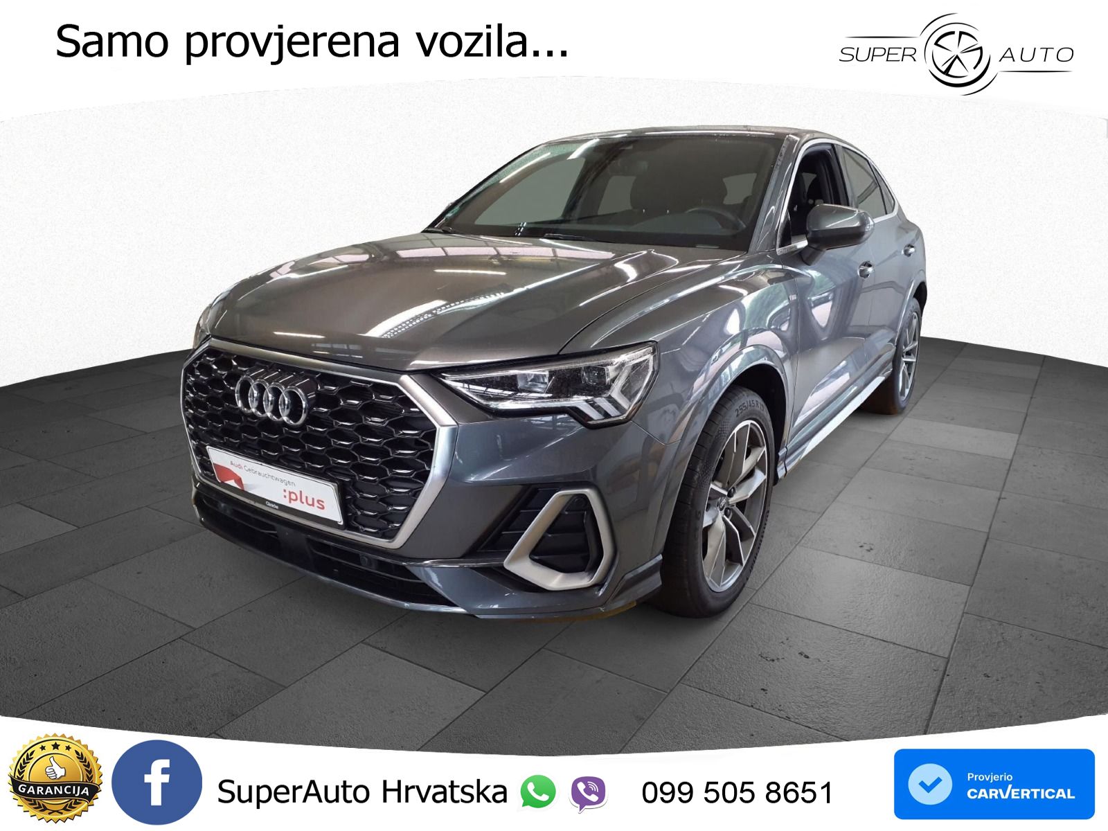 Audi Q3 II Sportback 35 TFSI (150 KS) S tronic S line LED+GR SJED+ACC