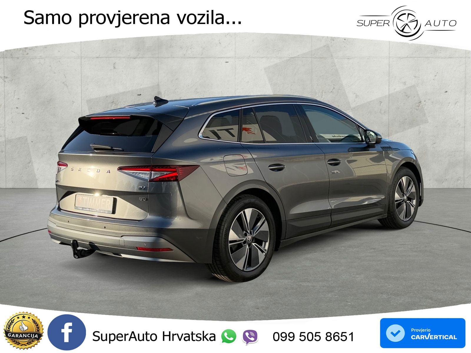Škoda Enyaq iV 80 82 kWh (204 KS) Loft MATRIX+GR SJED+KAM