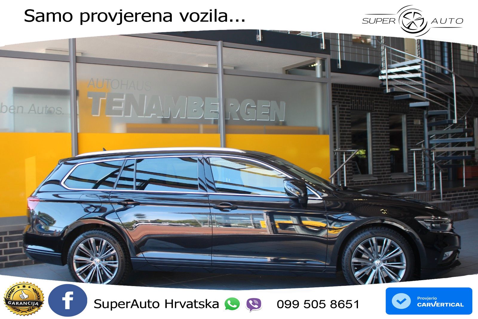 Volkswagen Passat Variant 2.0 TDI (190 KS) DSG Business LED+GR SJED+ACC
