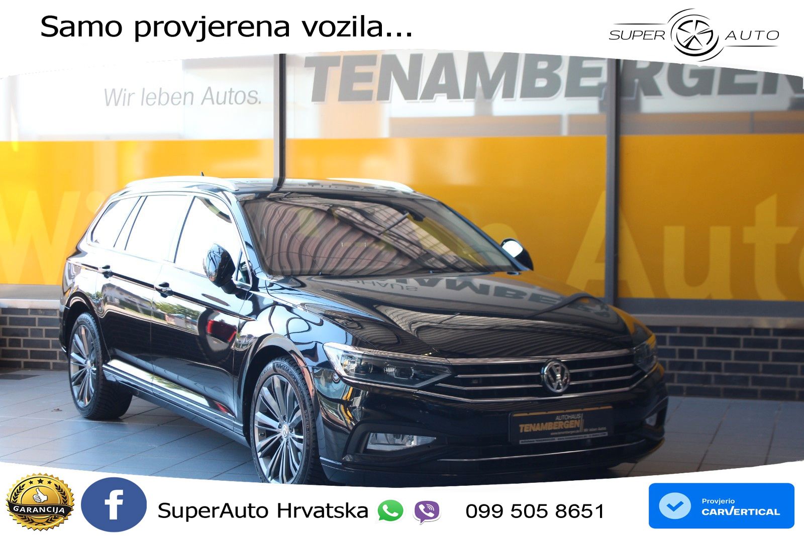 Volkswagen Passat Variant 2.0 TDI (190 KS) DSG Business LED+GR SJED+ACC