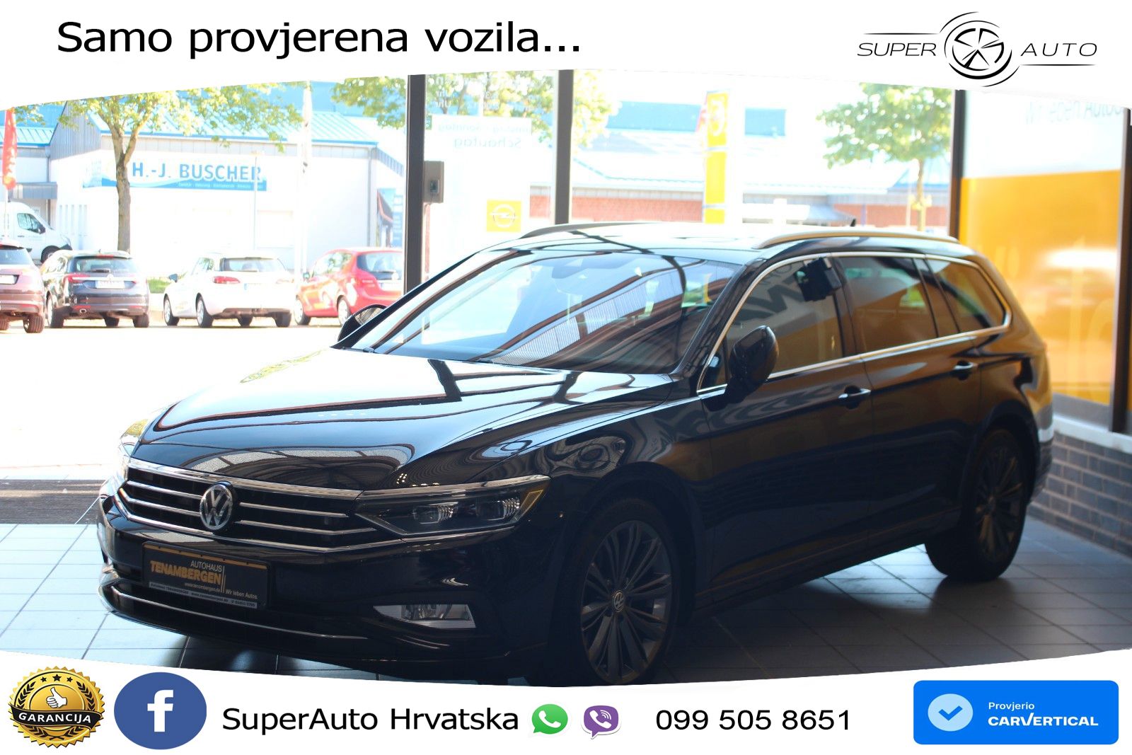 Volkswagen Passat Variant 2.0 TDI (190 KS) DSG Business LED+GR SJED+ACC