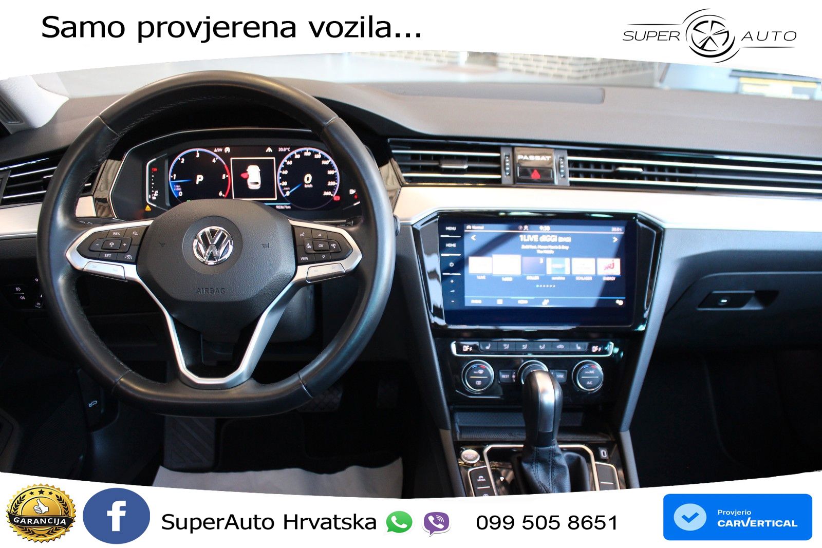 Volkswagen Passat Variant 2.0 TDI (190 KS) DSG Business LED+GR SJED+ACC