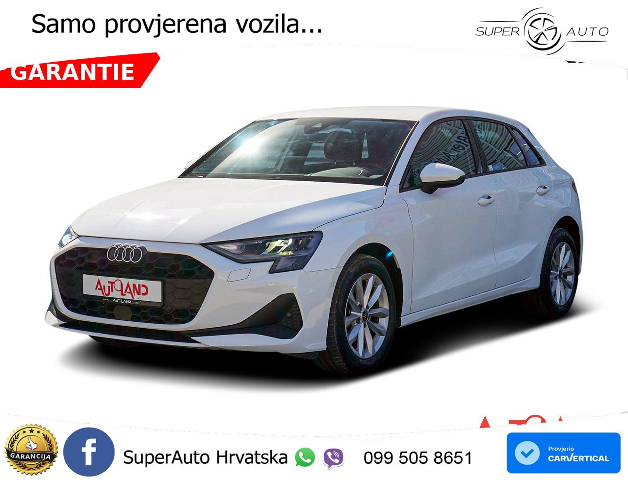 Audi A3 Sportback 30 TFSI (116 KS)