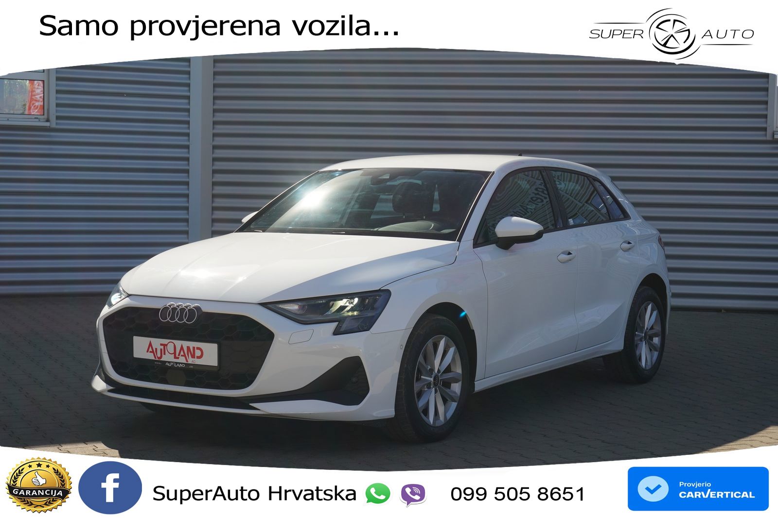 Audi A3 Sportback 30 TFSI (116 KS)