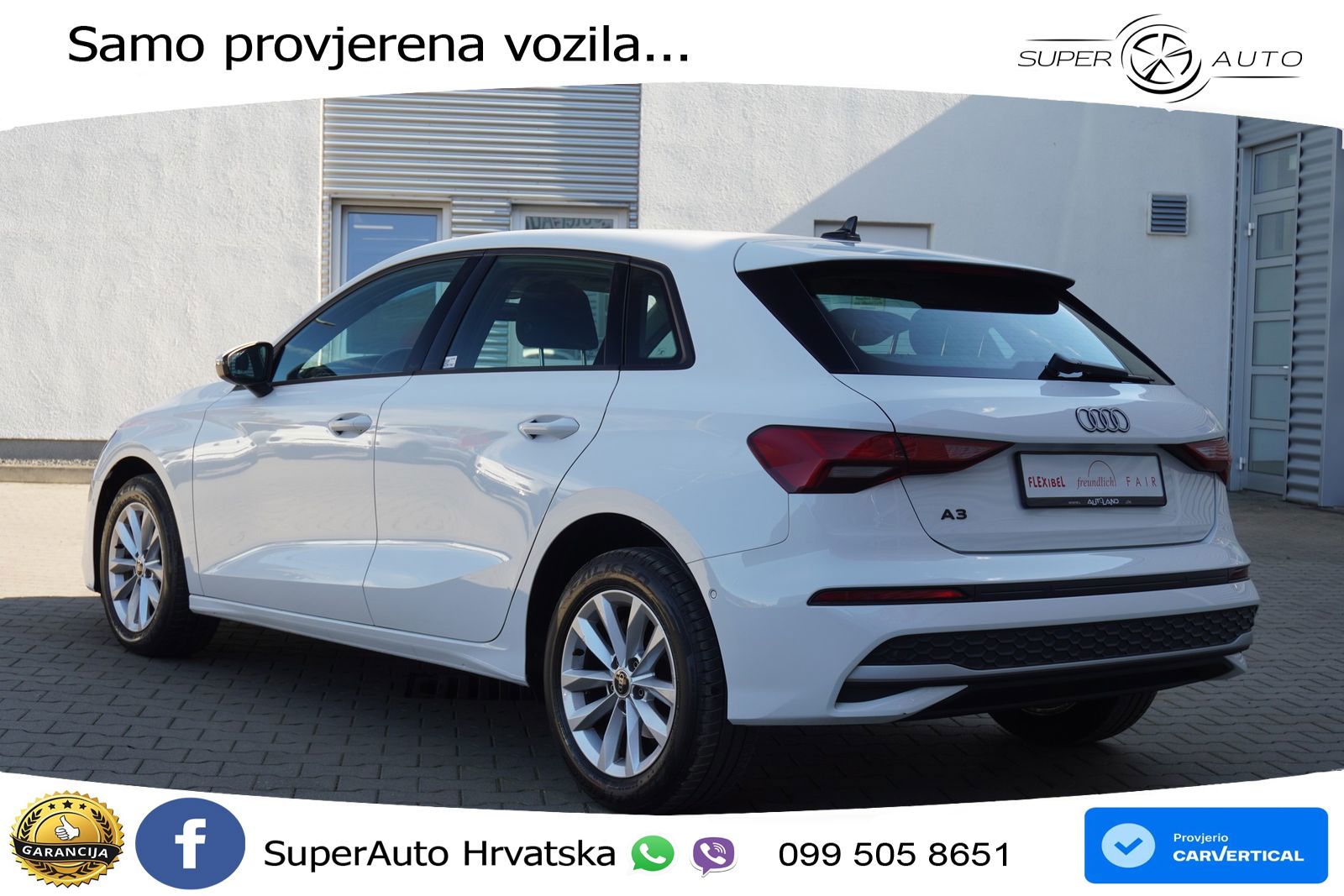 Audi A3 Sportback 30 TFSI (116 KS)