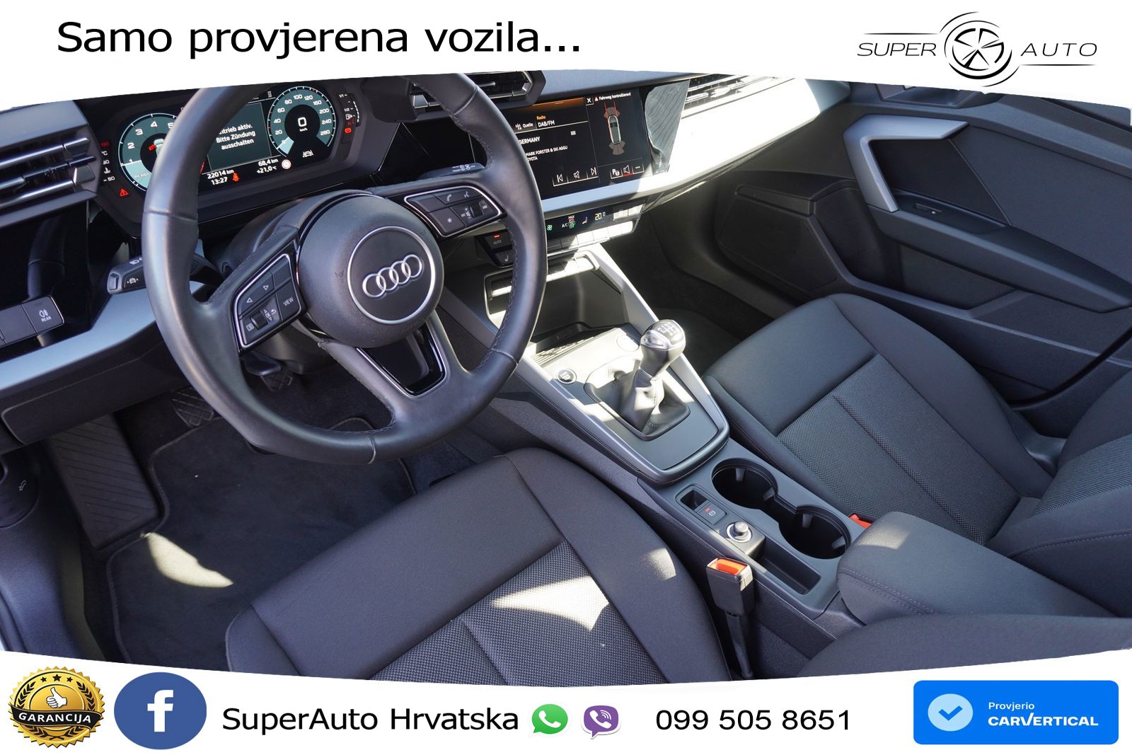 Audi A3 Sportback 30 TFSI (116 KS)