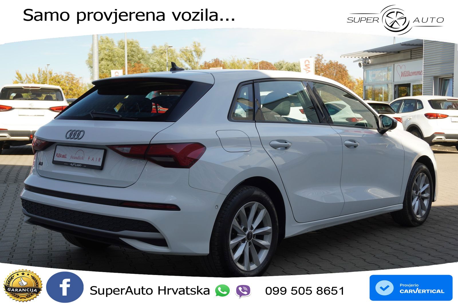 Audi A3 Sportback 30 TFSI (116 KS)