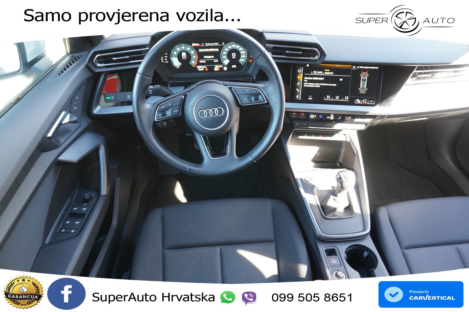Audi A3 Sportback 30 TFSI (116 KS)