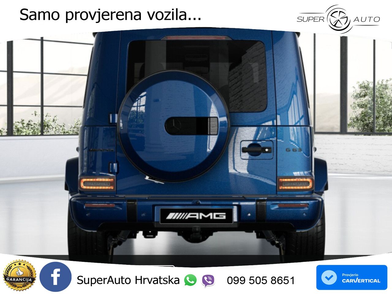 Mercedes AMG G 63 Long V8 (585 KS) 4MATIC 9G-TRONIC AMG SPEEDSHIFT TCT Superior LED+GR SJED+ACC