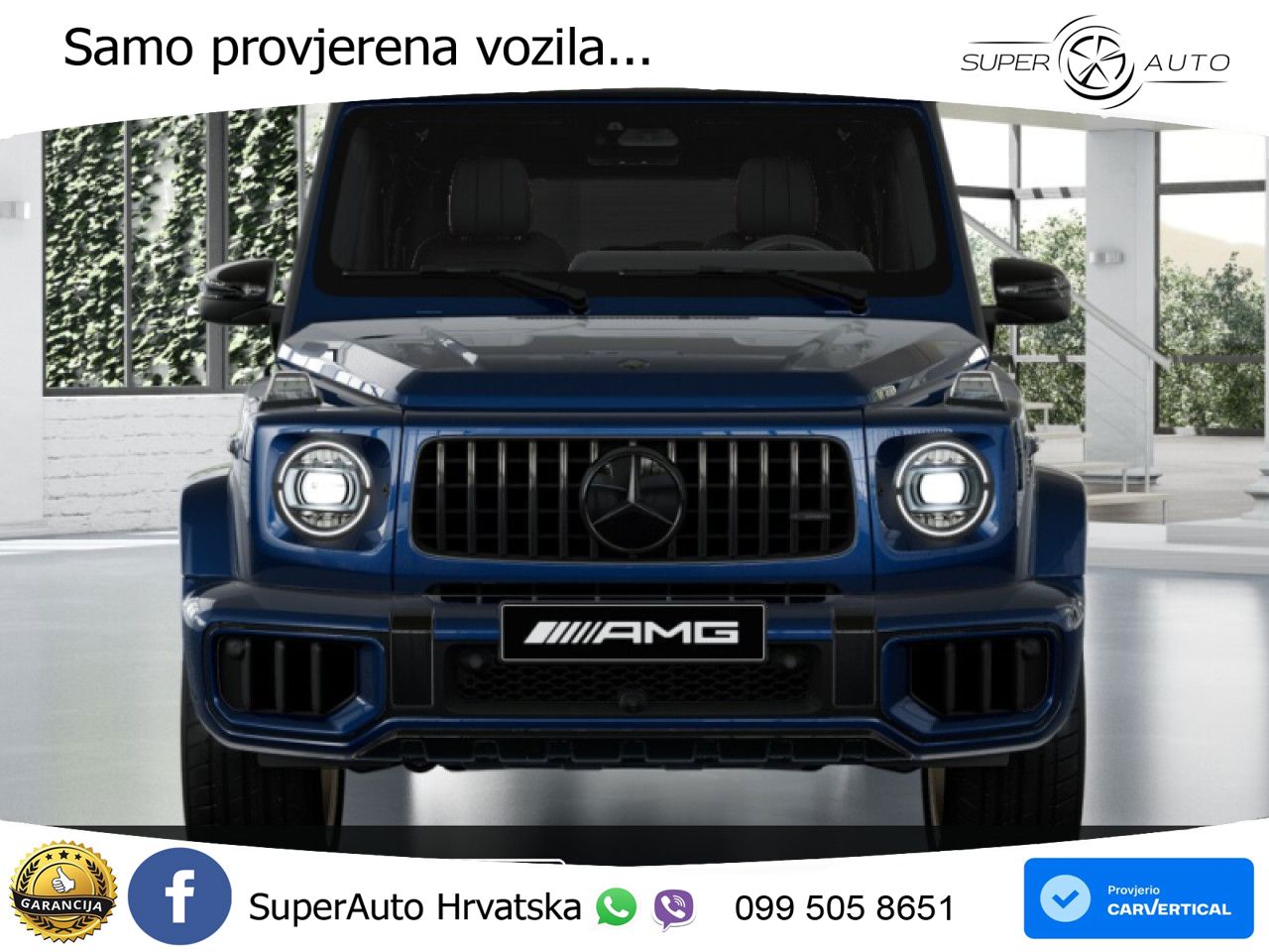 Mercedes AMG G 63 Long V8 (585 KS) 4MATIC 9G-TRONIC AMG SPEEDSHIFT TCT Superior LED+GR SJED+ACC