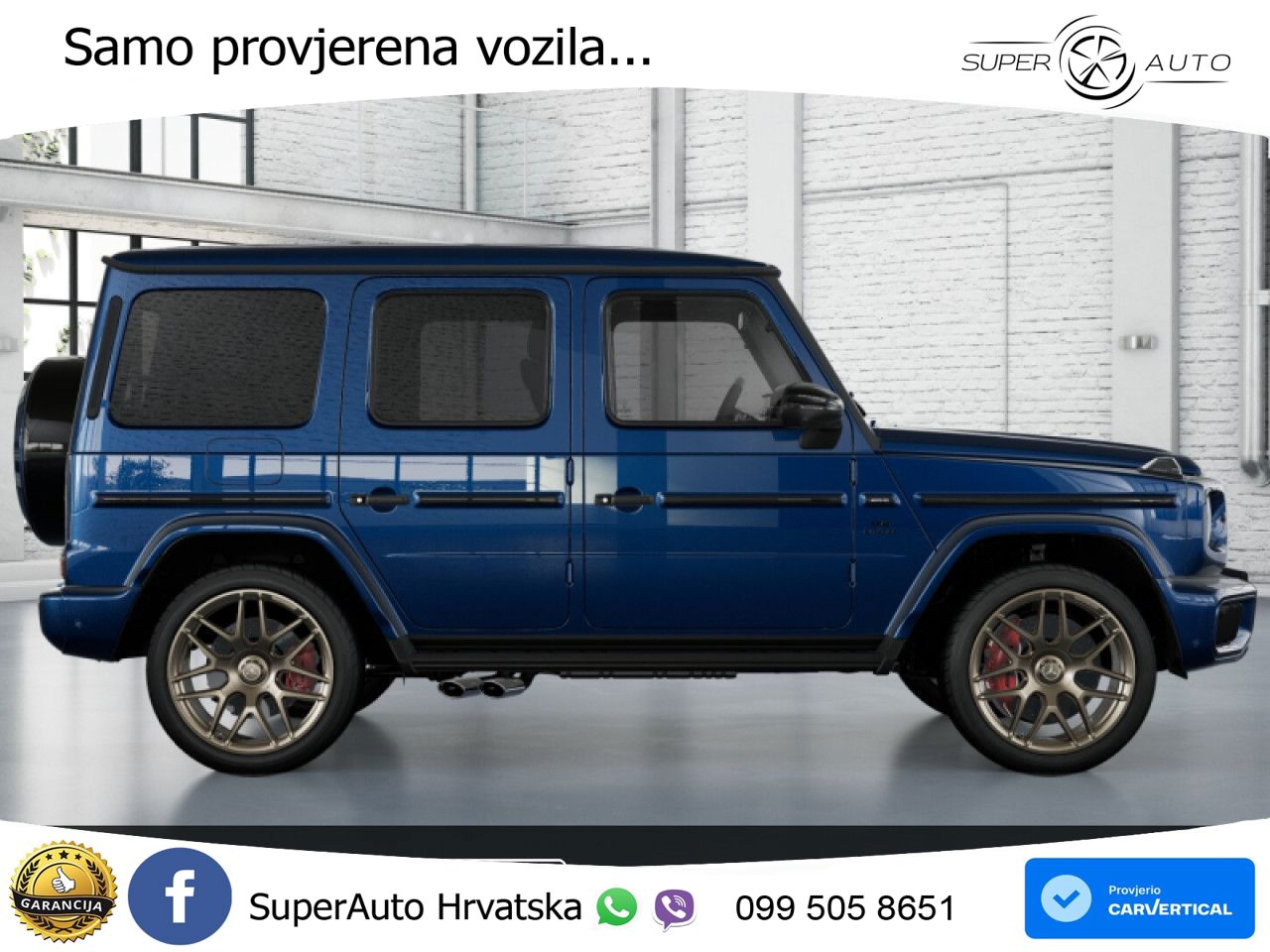 Mercedes AMG G 63 Long V8 (585 KS) 4MATIC 9G-TRONIC AMG SPEEDSHIFT TCT Superior LED+GR SJED+ACC