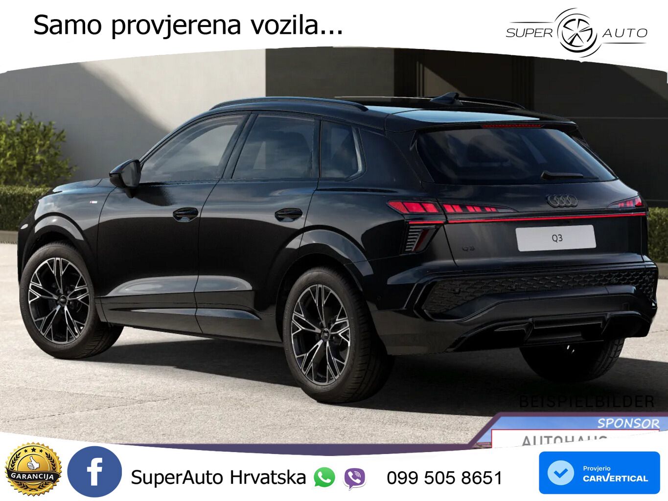 Audi Q3 1.5 TFSI (150 KS) S tronic LED+GR SJED+ACC