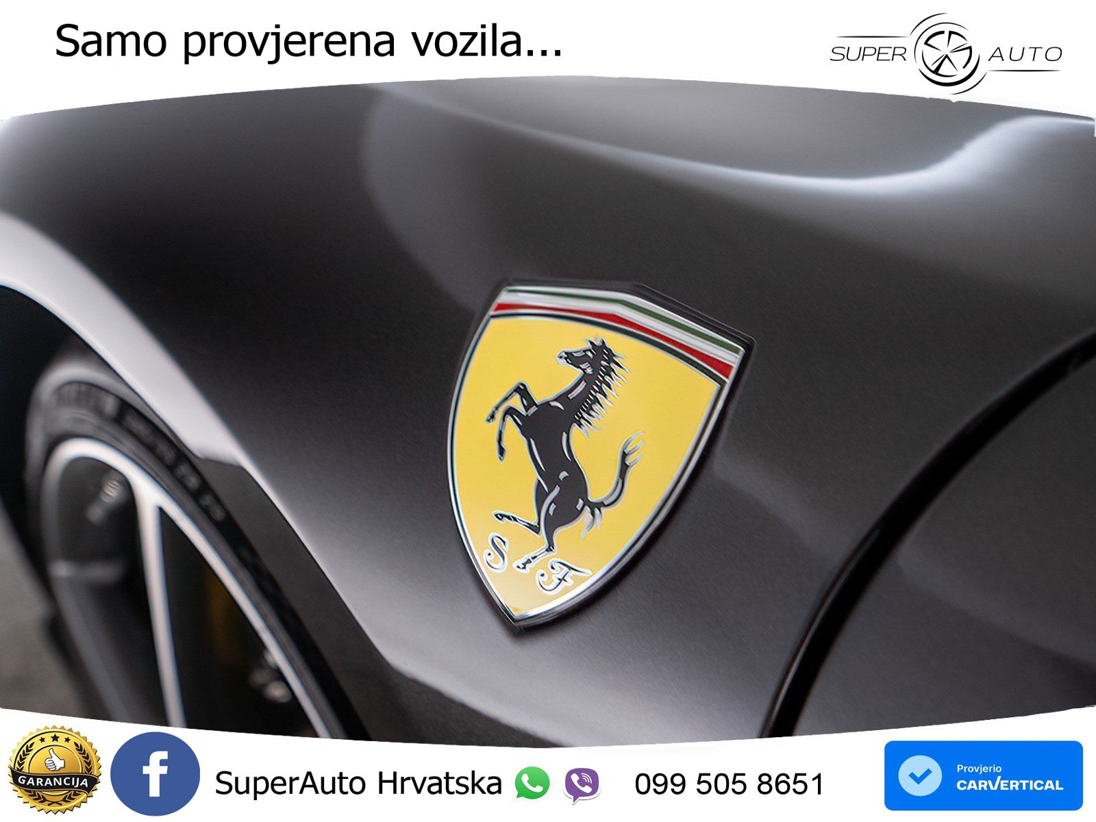 Ferrari 296 GTS 3.0 V6 (830 KS) F1 DCT LED+GR SJED+ACC