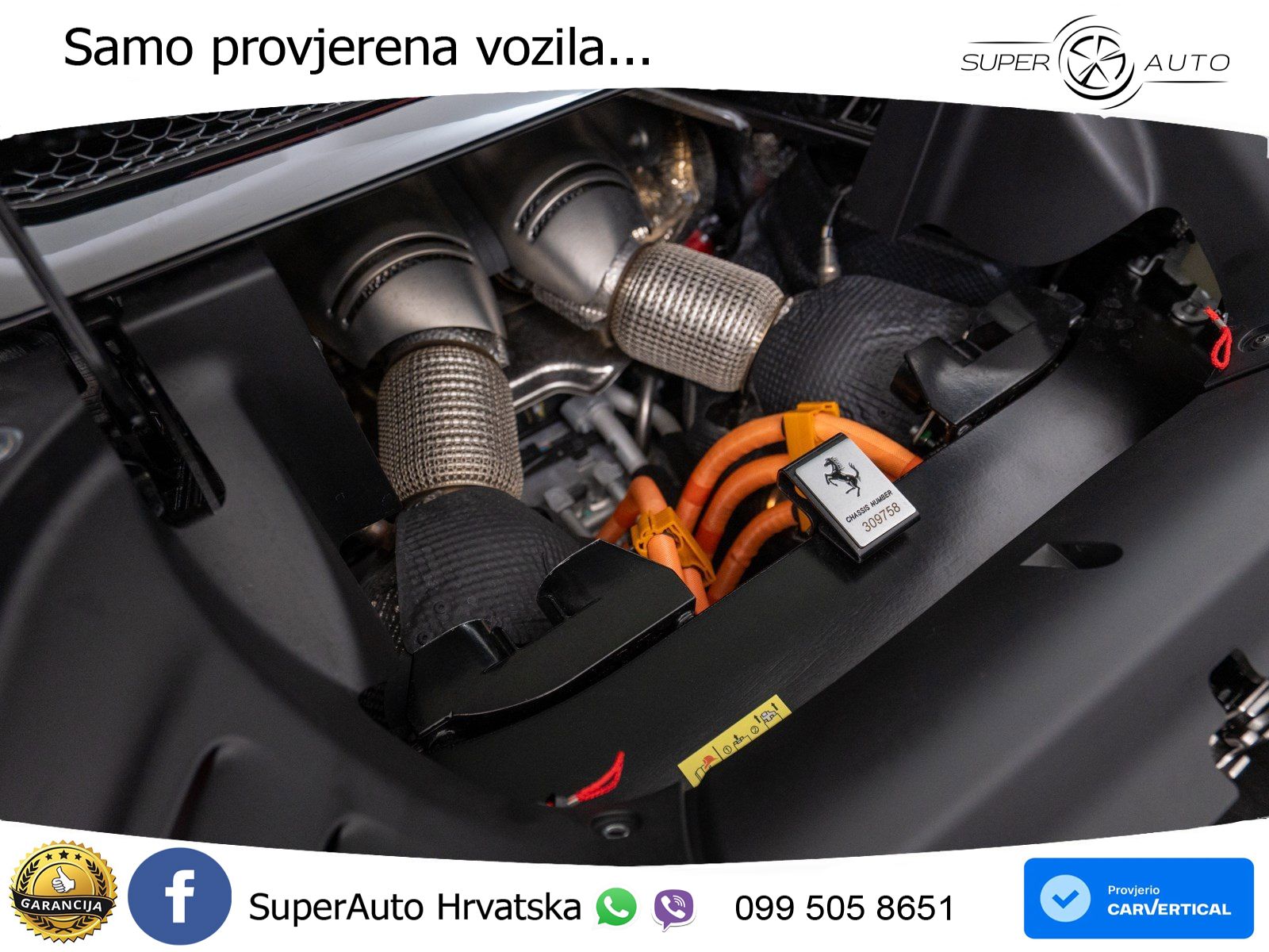 Ferrari 296 GTS 3.0 V6 (830 KS) F1 DCT LED+GR SJED+ACC