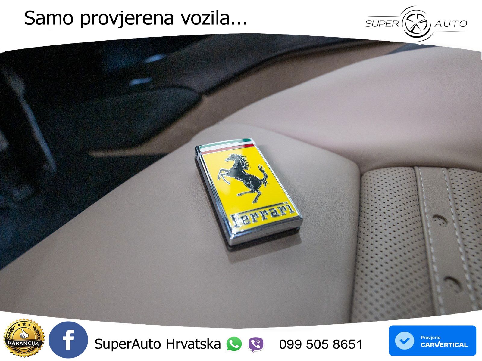 Ferrari 296 GTS 3.0 V6 (830 KS) F1 DCT LED+GR SJED+ACC
