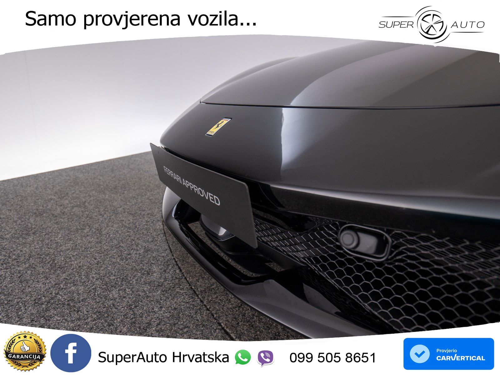 Ferrari 296 GTS 3.0 V6 (830 KS) F1 DCT LED+GR SJED+ACC