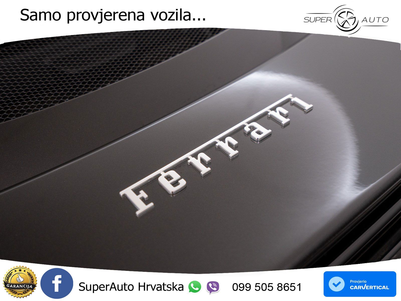 Ferrari 296 GTS 3.0 V6 (830 KS) F1 DCT LED+GR SJED+ACC