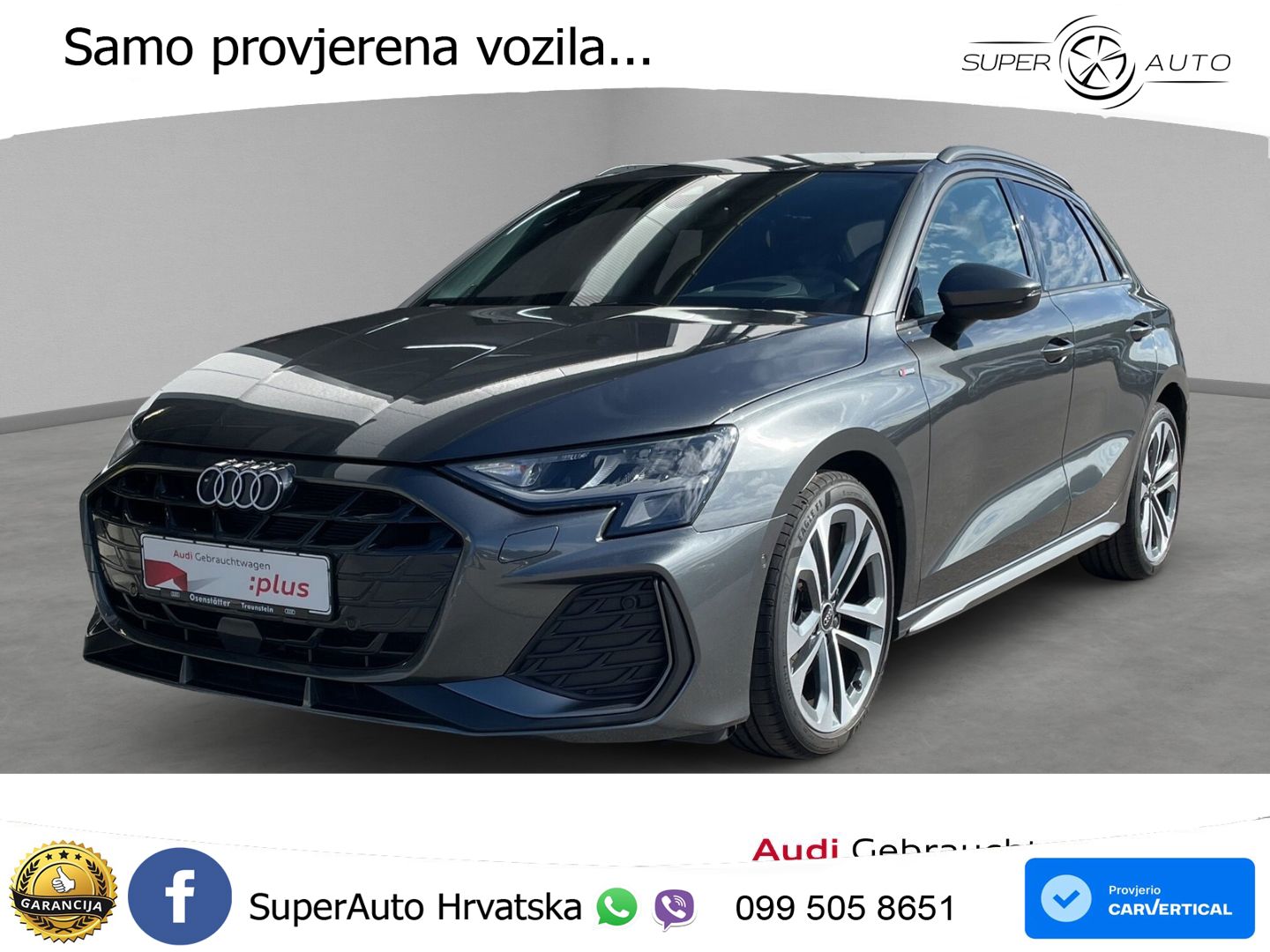 Audi A3 35 TFSI (150 KS) S tronic S line LED+GR SJED+ACC